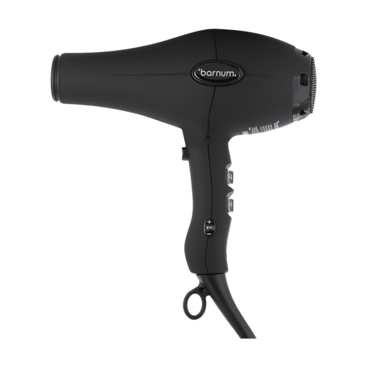 Barnum F&ouml;hn Magnesium 2000W Zwart Met Diffuser